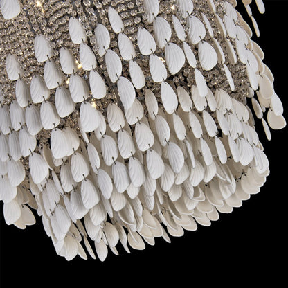 Farfalle 28-in 18 Light (40-watt) Brushed Champagne Gold Chandelier