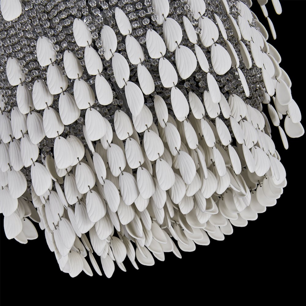 Farfalle 28-in 18 Light (40-watt) Brushed Champagne Gold Chandelier