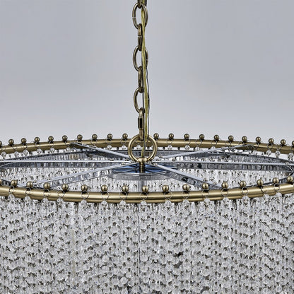 Farfalle 28-in 18 Light (40-watt) Brushed Champagne Gold Chandelier