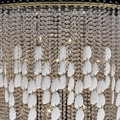 Farfalle 28-in 18 Light (40-watt) Brushed Champagne Gold Chandelier