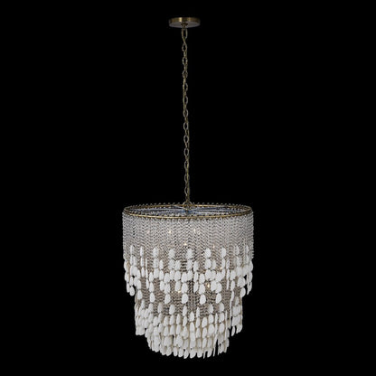 Farfalle 28-in 18 Light (40-watt) Brushed Champagne Gold Chandelier