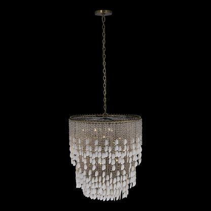 Farfalle 28-in 18 Light (40-watt) Brushed Champagne Gold Chandelier