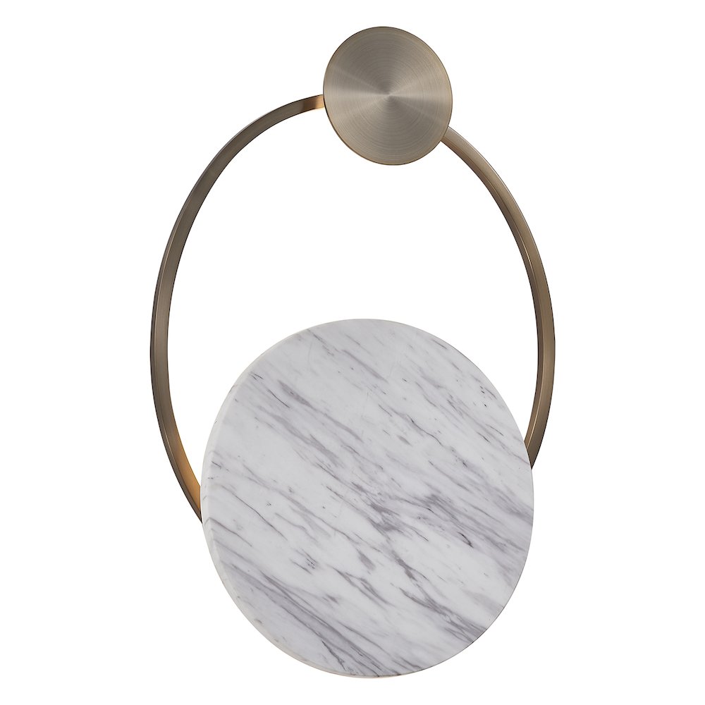 Spilla 18-in (5-watt) LED Brushed Champagne Gold ADA Wall Sconce