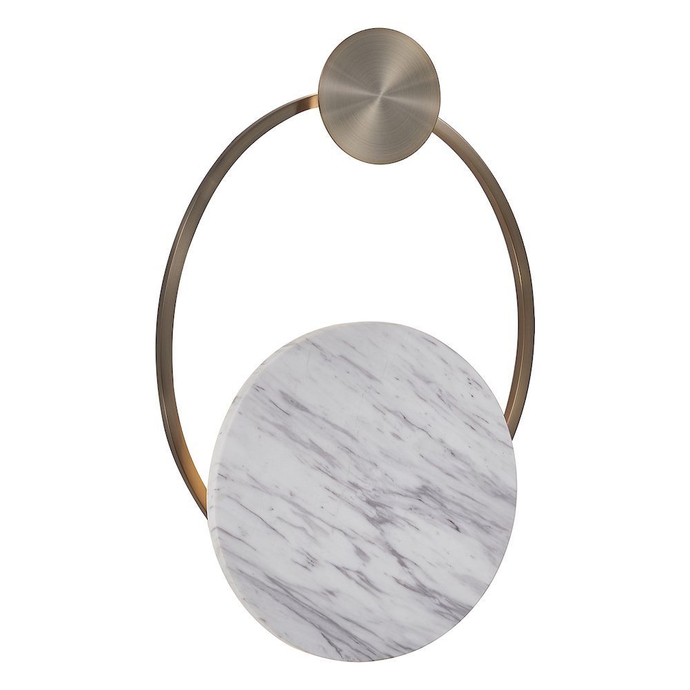 Spilla 18-in (5-watt) LED Brushed Champagne Gold ADA Wall Sconce