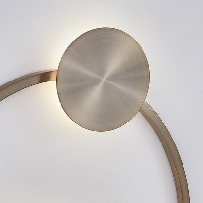 Spilla 18-in (5-watt) LED Brushed Champagne Gold ADA Wall Sconce