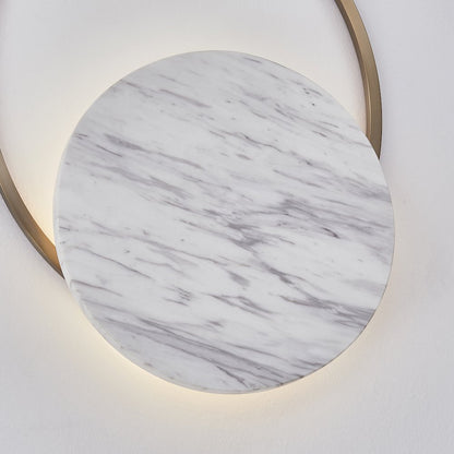 Spilla 18-in (5-watt) LED Brushed Champagne Gold ADA Wall Sconce