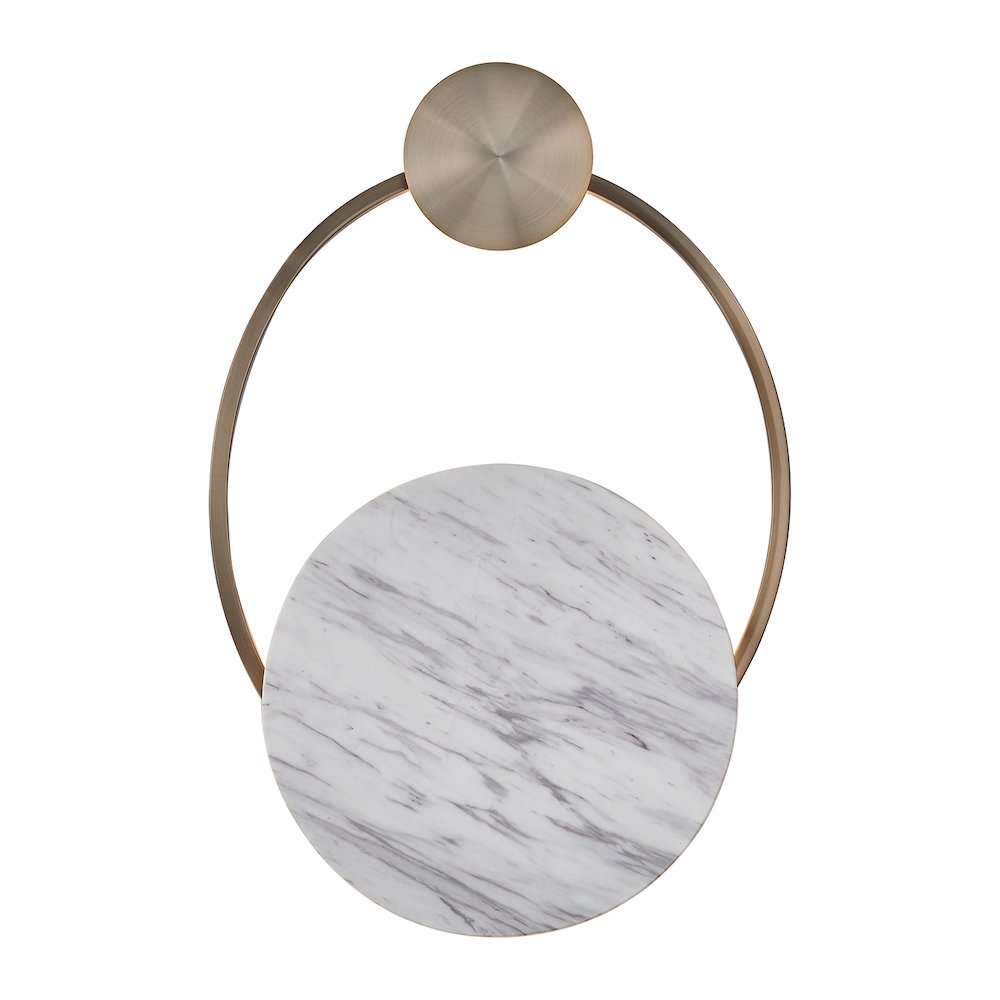 Spilla 18-in (5-watt) LED Brushed Champagne Gold ADA Wall Sconce