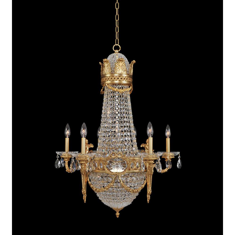 Marseille 6 Arm Chandelier