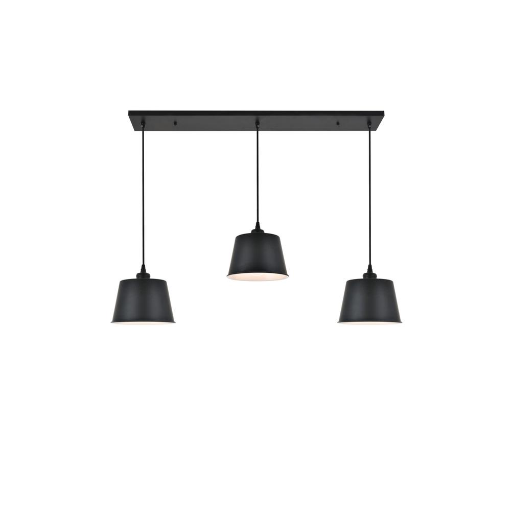 Nota 3 light black Pendant