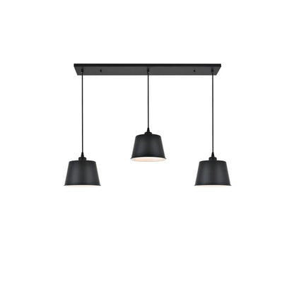 Nota 3 light black Pendant