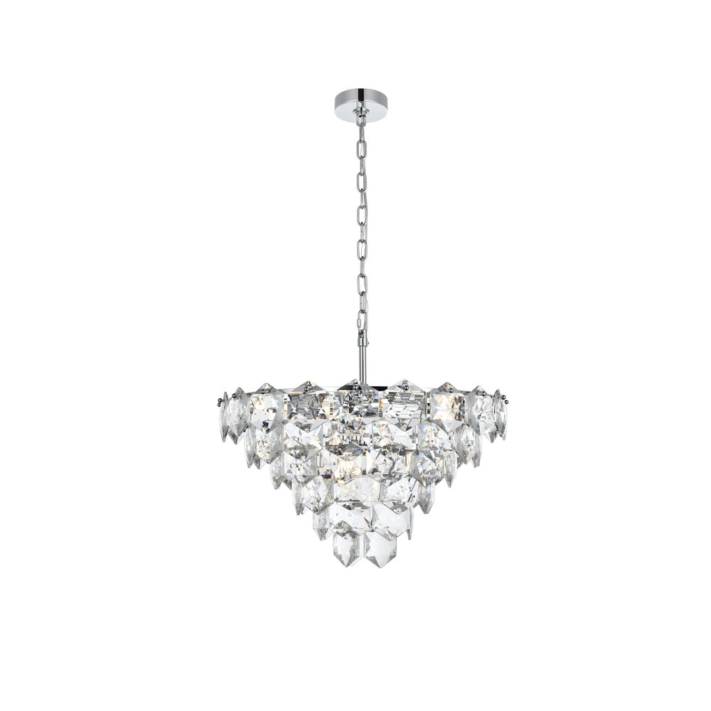 Adaline 24 Inch Chandelier In Chrome