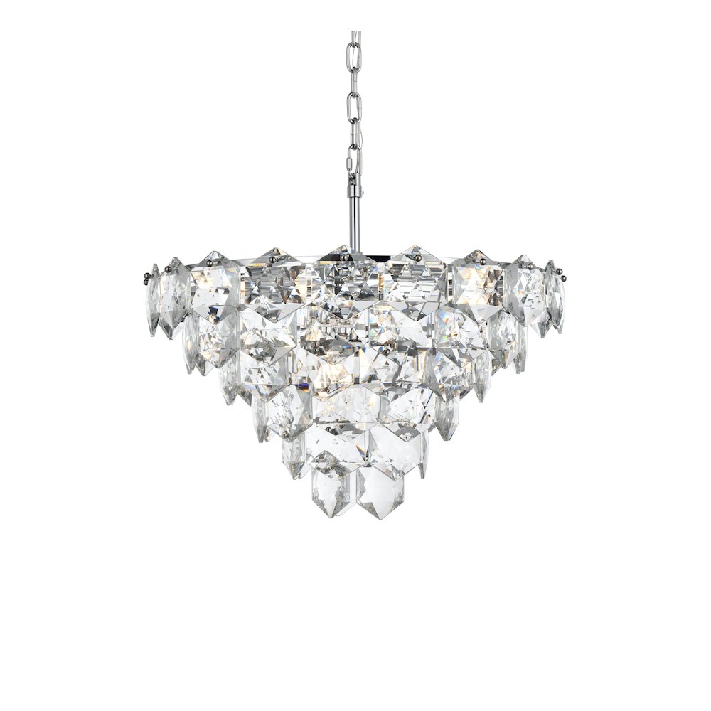 Adaline 24 Inch Chandelier In Chrome