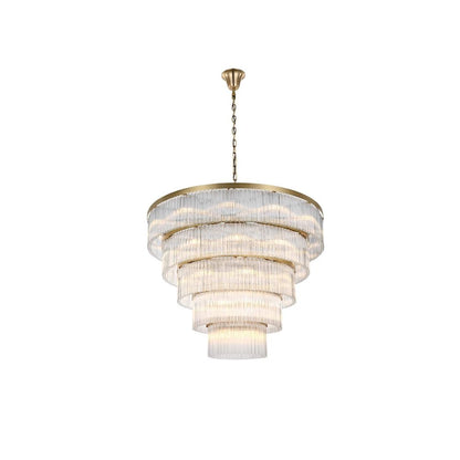 Harlow 48 inch Chandelier in Satin Gold