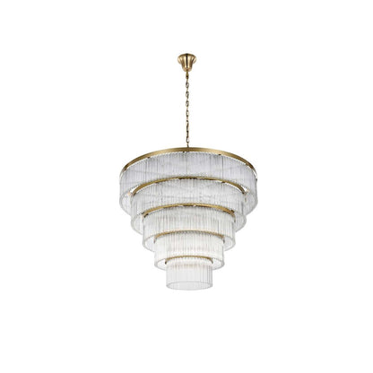 Harlow 48 inch Chandelier in Satin Gold