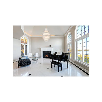 Emilia 36 inch Chandelier in Satin Gold