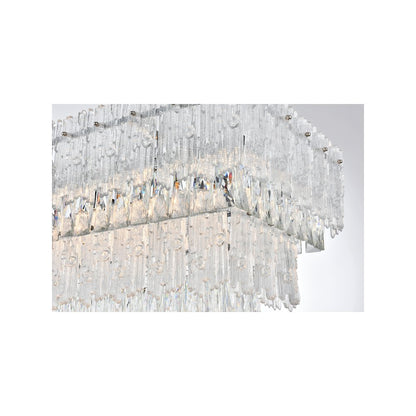 Emilia 37 inch Chandelier in Chrome