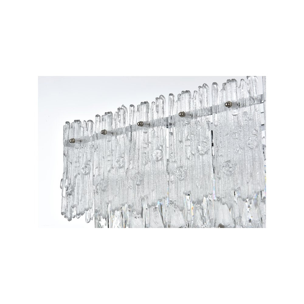 Emilia 37 inch Chandelier in Chrome