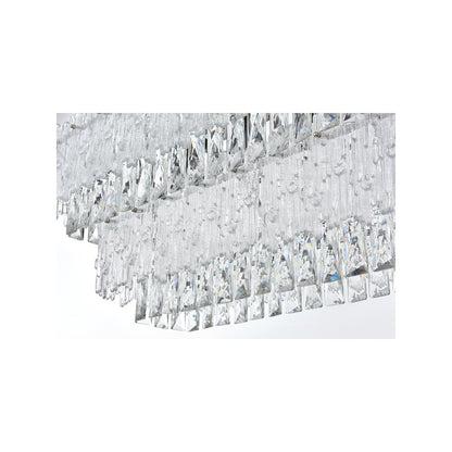 Emilia 37 inch Chandelier in Chrome