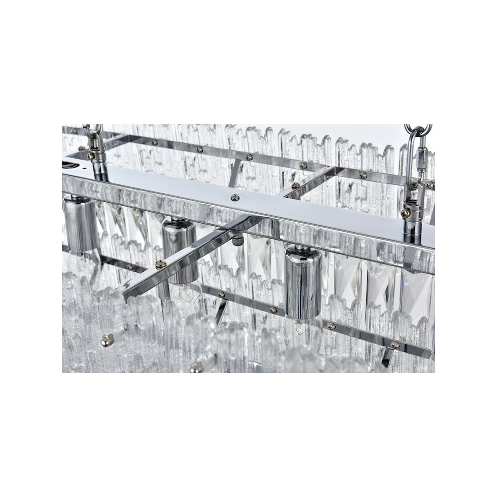 Emilia 37 inch Chandelier in Chrome