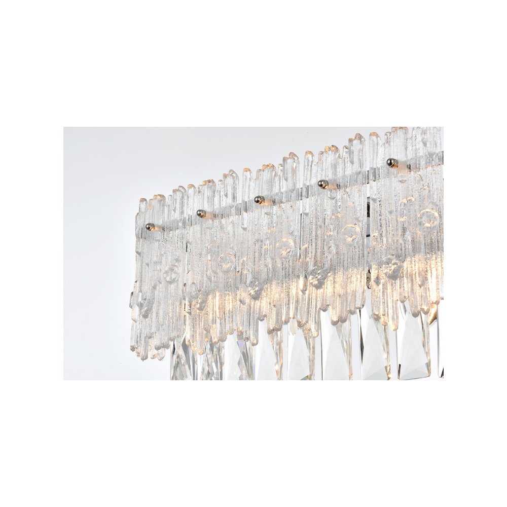 Emilia 34.5 inch Wall Sconce in Chrome
