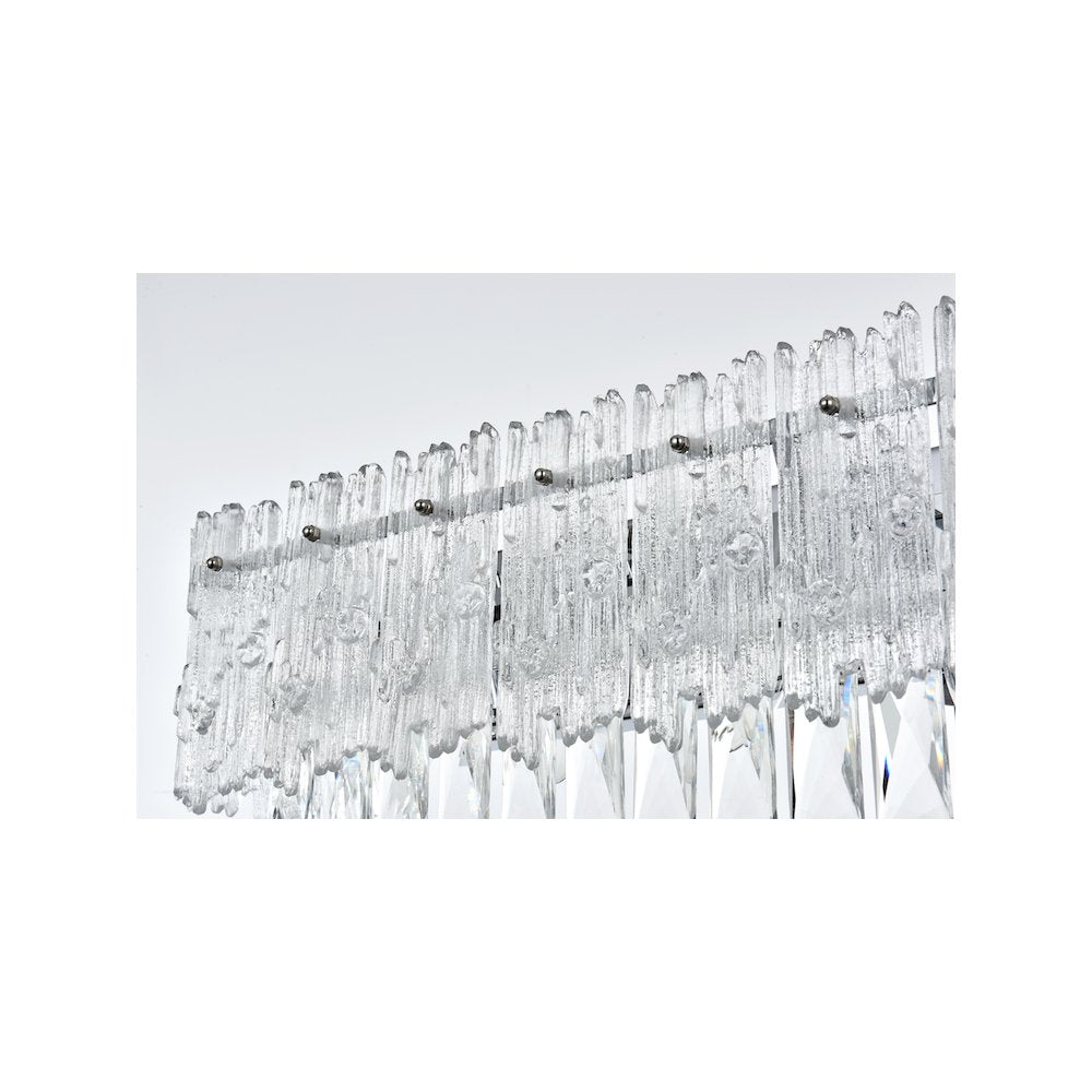 Emilia 34.5 inch Wall Sconce in Chrome