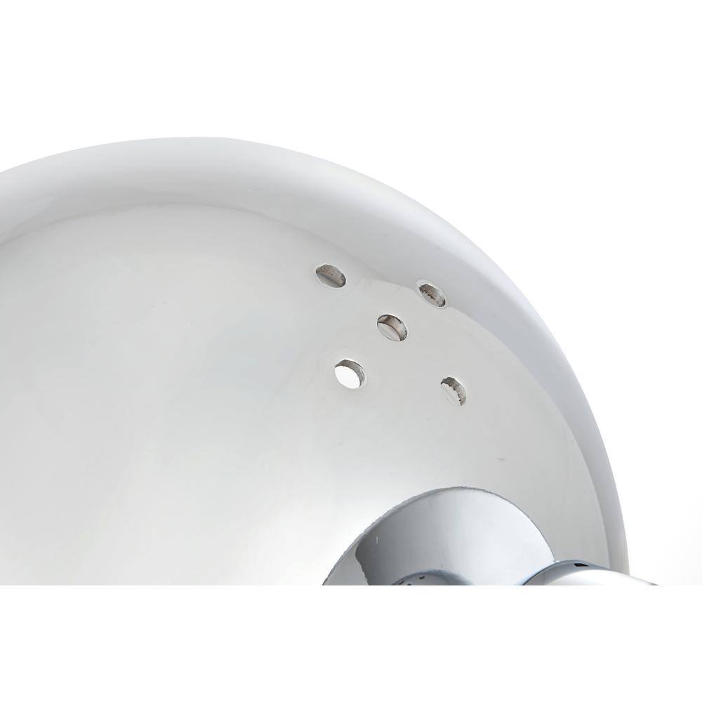 Majesty 4 light Chrome and frosted white Bath Sconce
