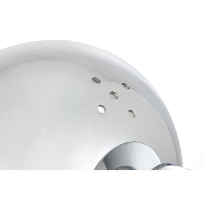Majesty 4 light Chrome and frosted white Bath Sconce