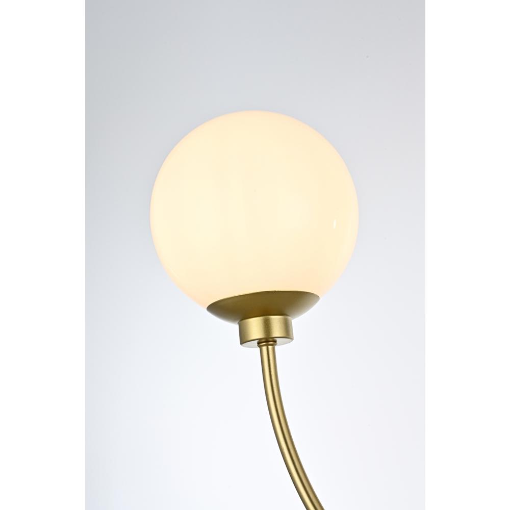 Nyomi 42 inch chandelier in Brass