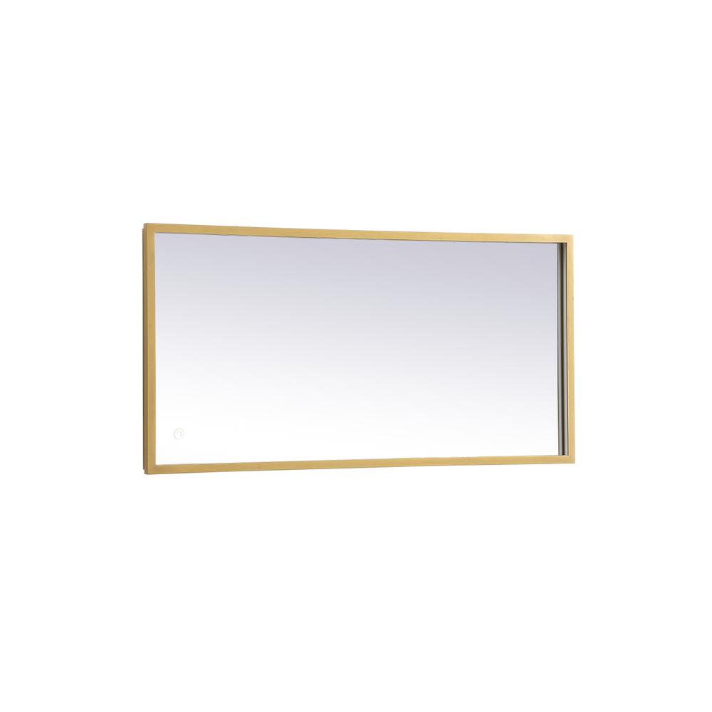 Pier 18x36 inch LED mirror with adjustable color temperature