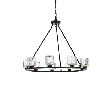 Cadence 32 Inch Chandelier In Black