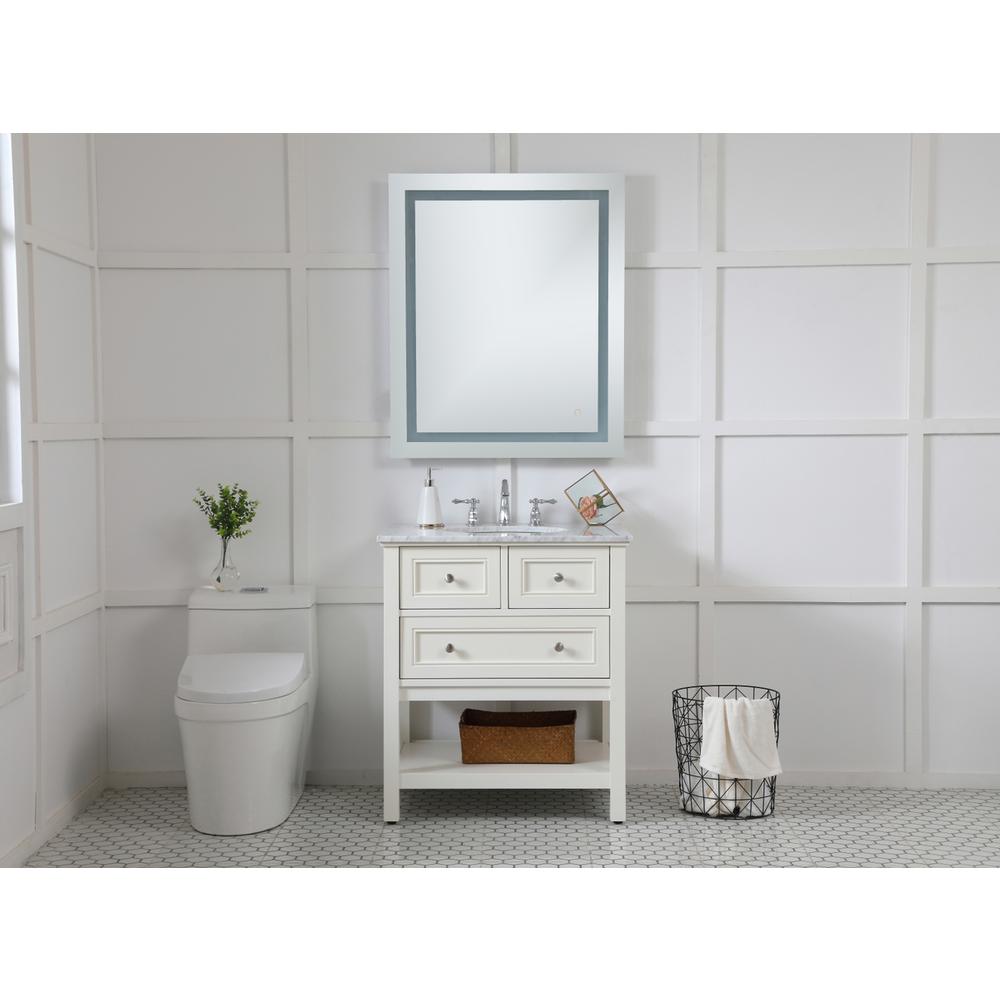 Helios 30in x 36in Hardwired LED mirror