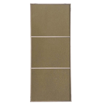 Metal frame Rectangle Mirror 30 inch Silver