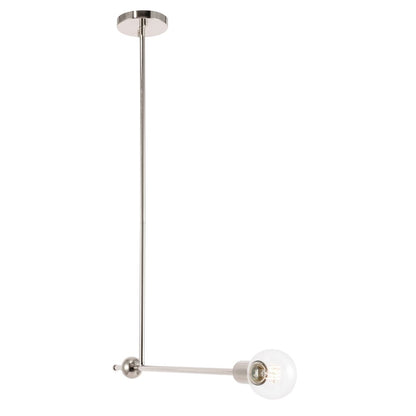 Brees 1 Light Chrome  Pendant