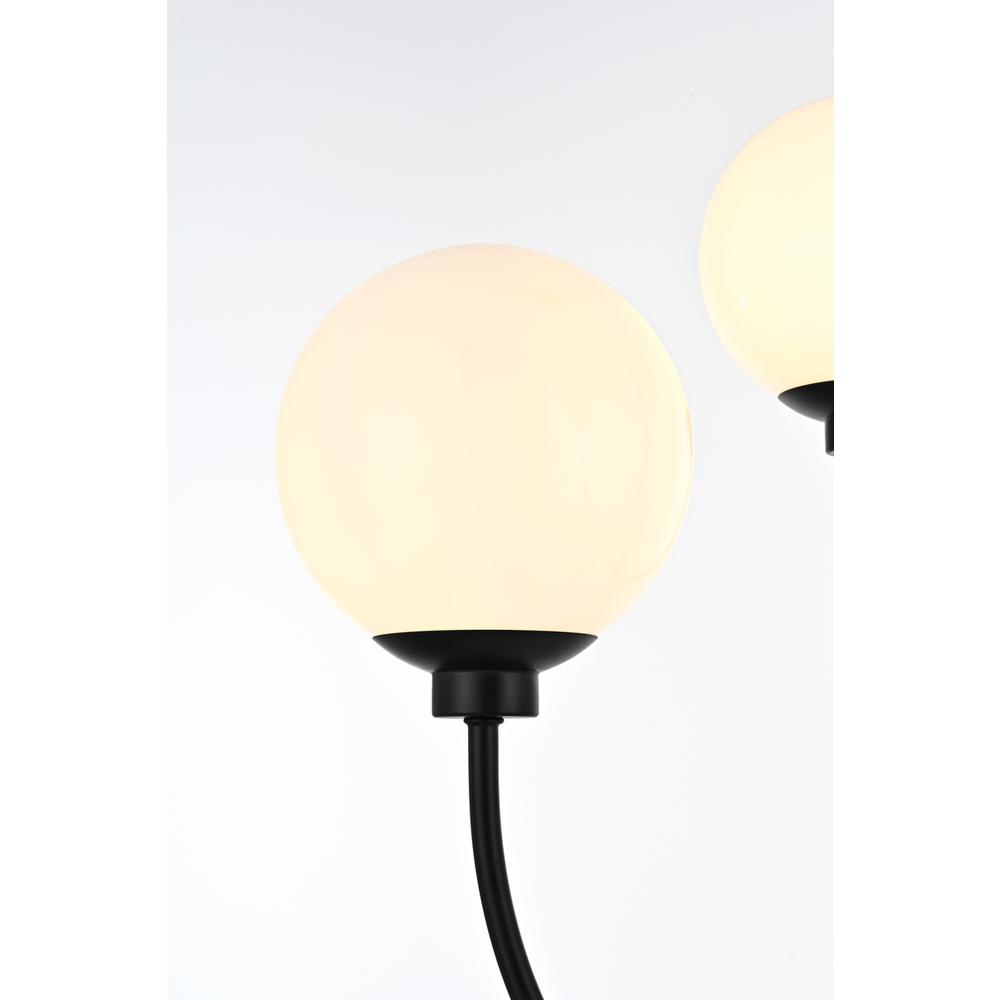 Nyomi 42 inch chandelier in Black