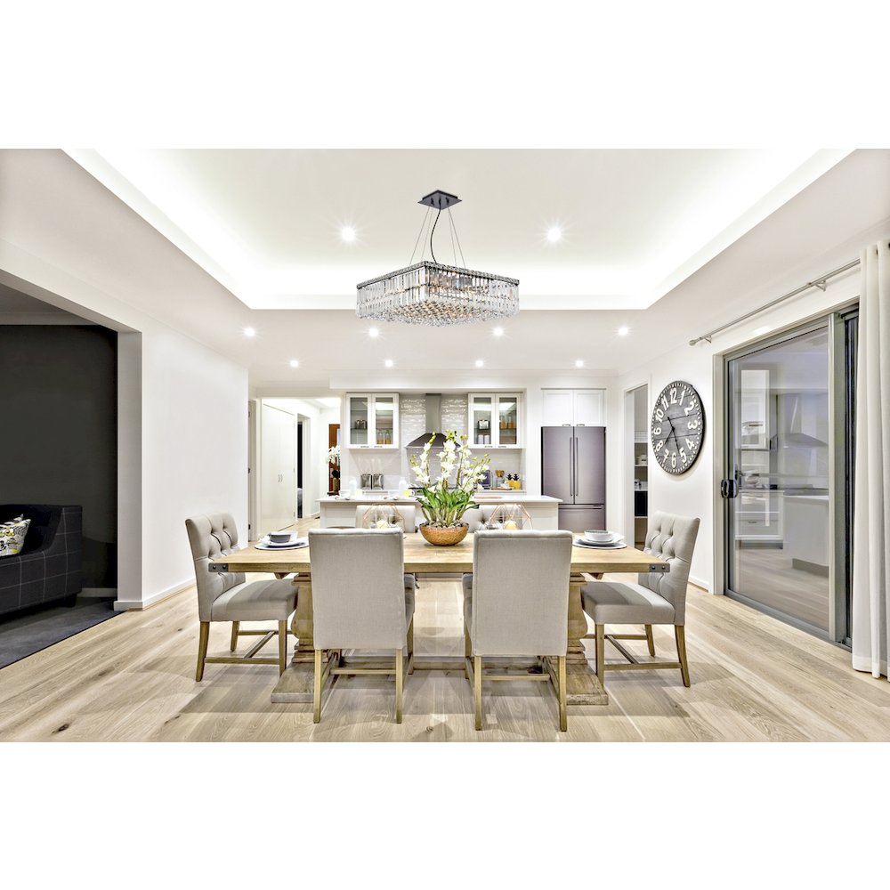 Maxime 24 Inch Black Chandelier