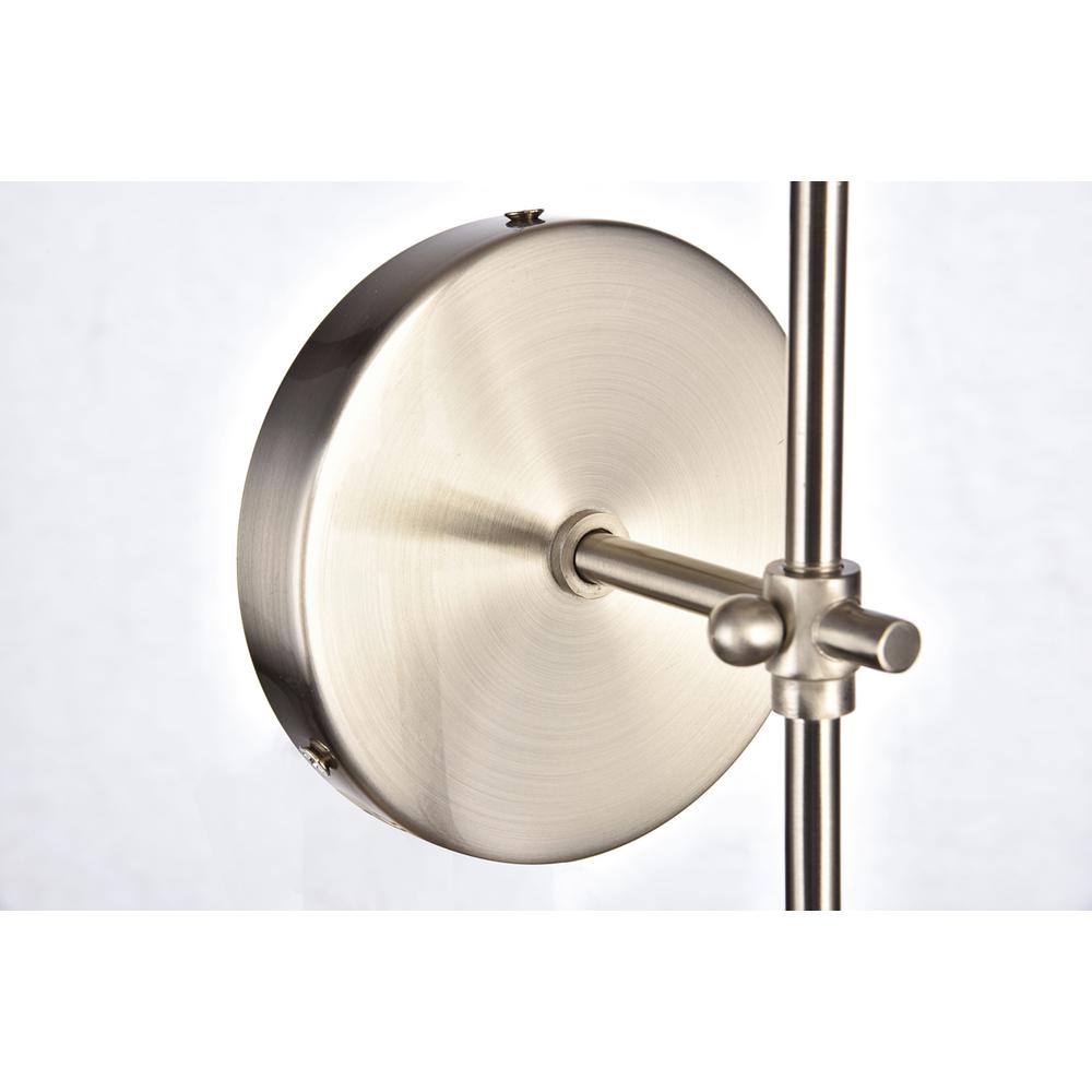 Mel Collection Wall Sconce D5.5 H15 Lt:1 Burnished Nickel Finish