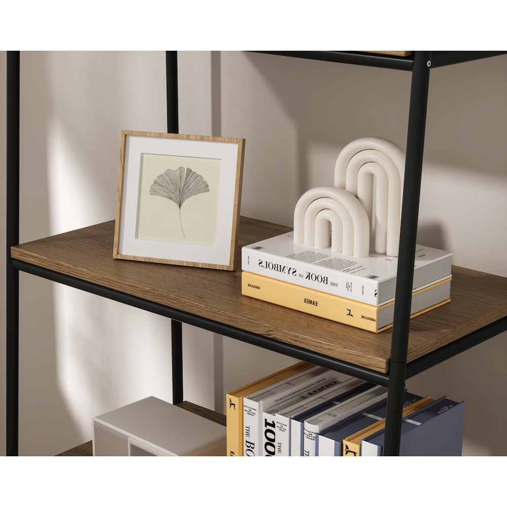 71 inch Shelving Unit in Natural Driftwood