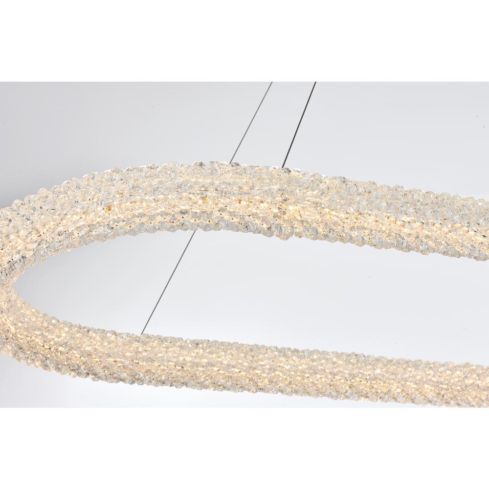 Bowen 51 inch Adjustable LED Chandelier in Satin Gold
