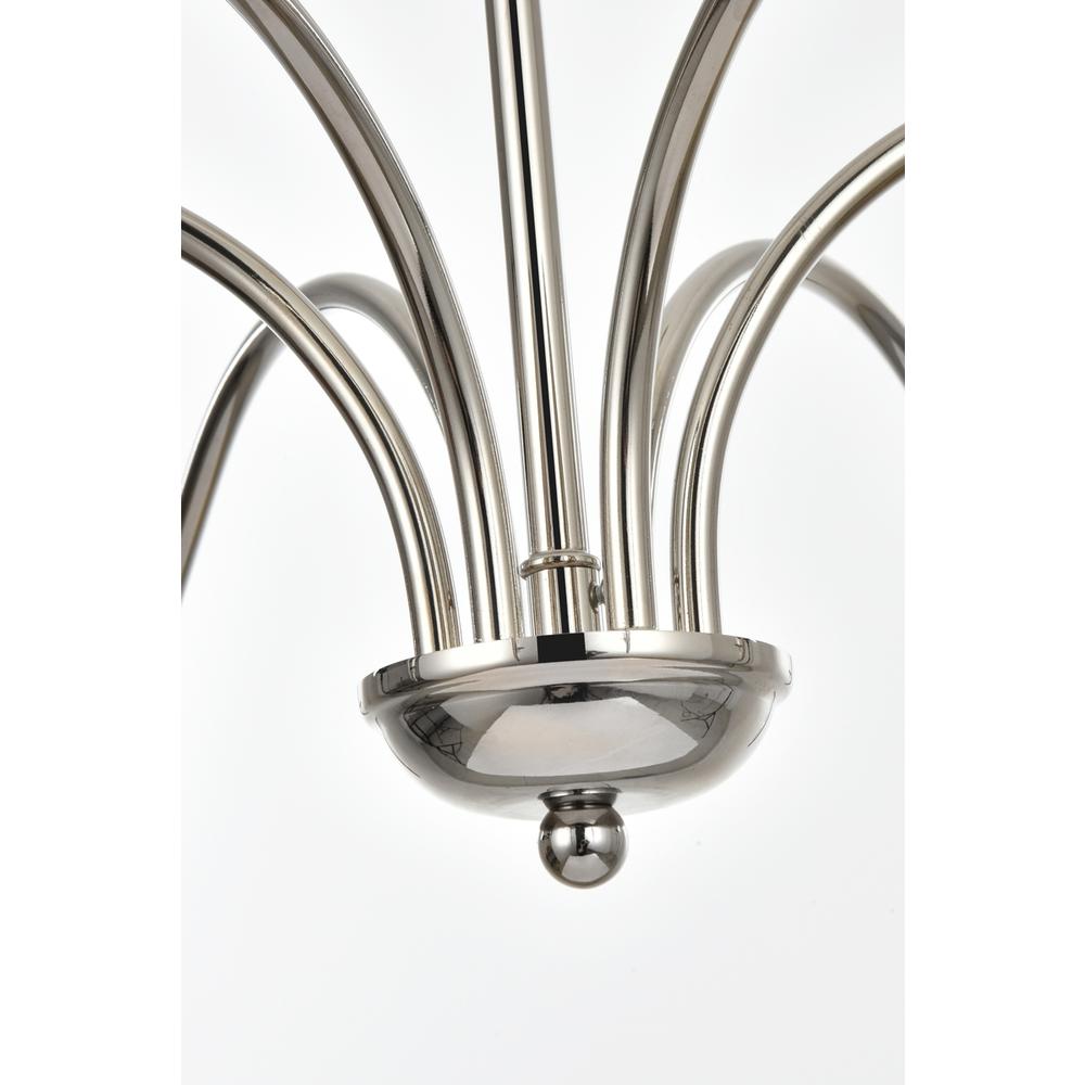Rohan 60 inch chandelier in Polished Nickel