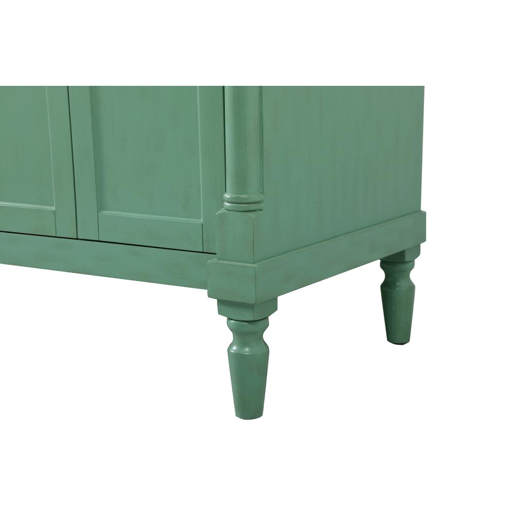 60 inch double bathroom vanity in vintage mint