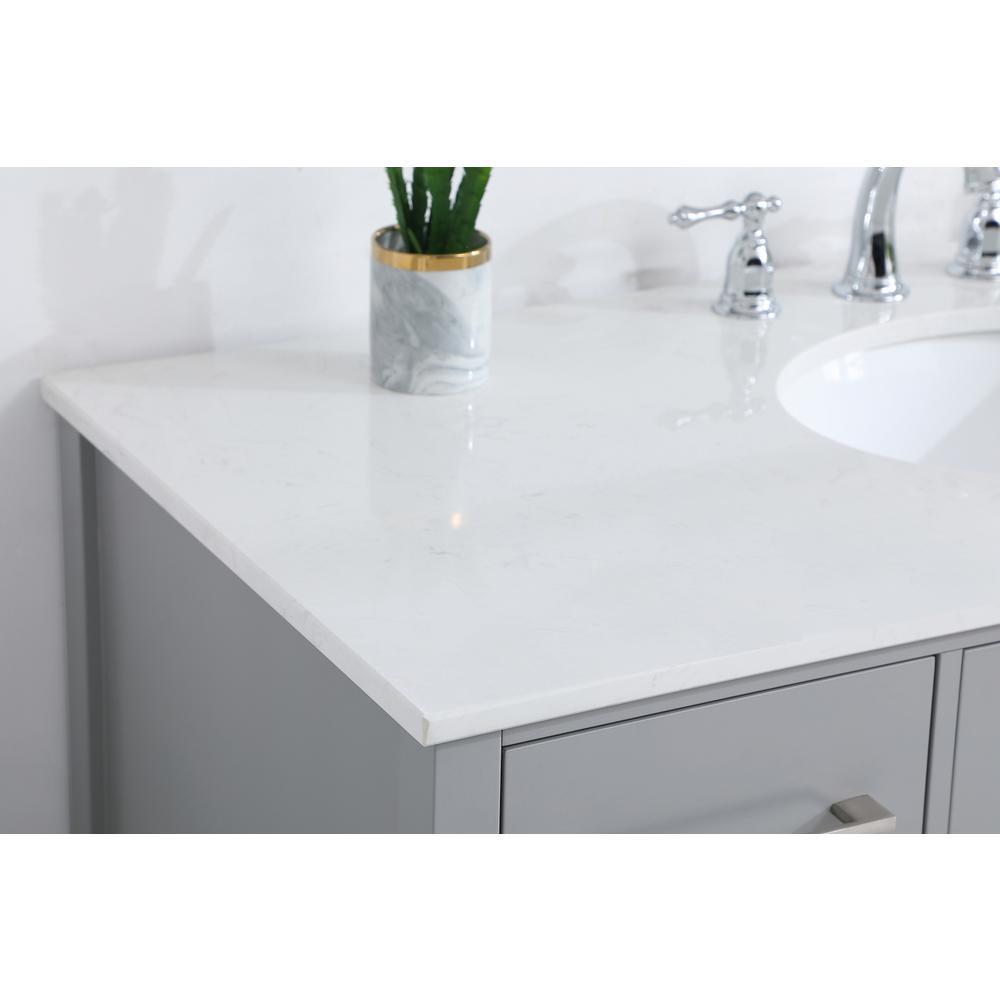 48 inch Single Bathroom Vanity in Gray