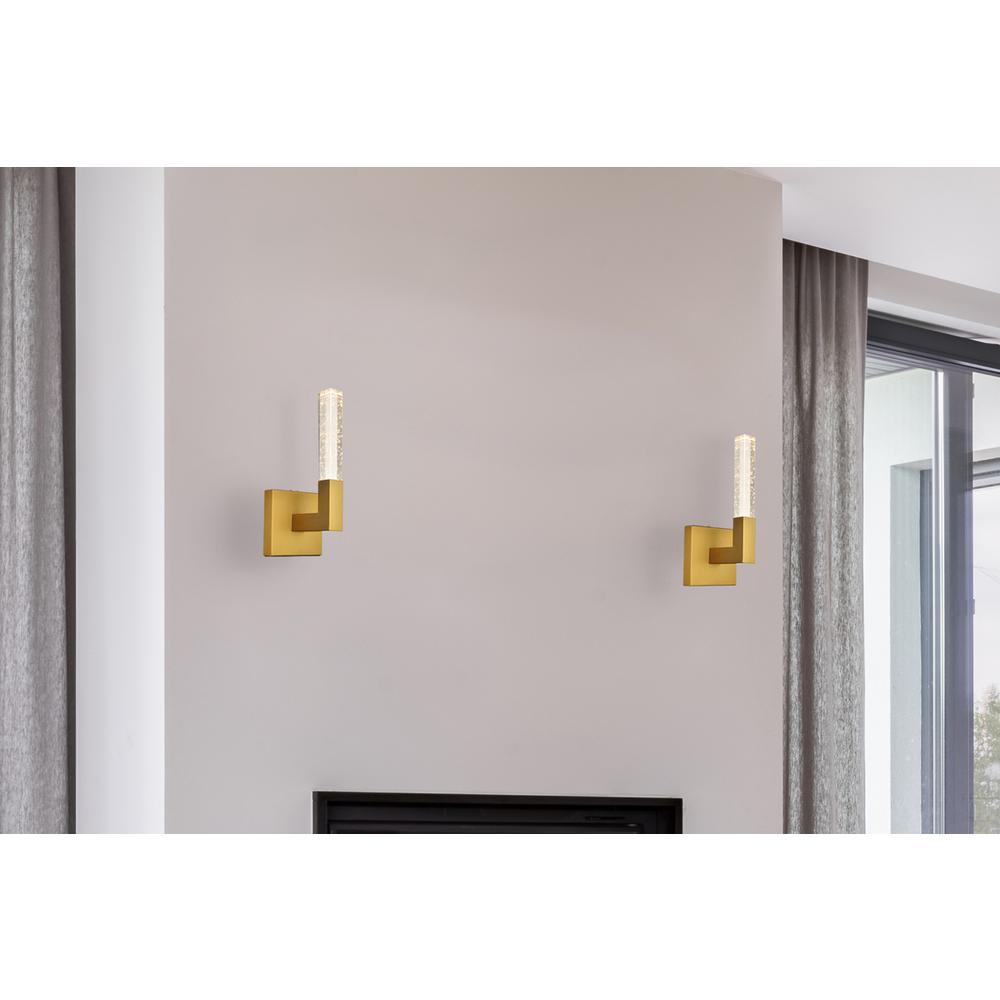Noemi 6 inch Adjustable LED Wall Sconce in Satin Gold
