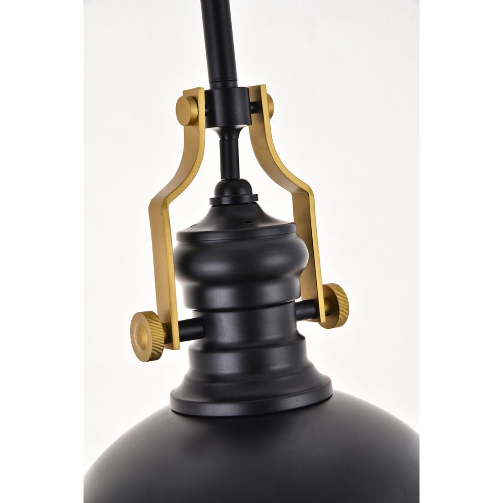 Eamon 1 Light matte black Pendant