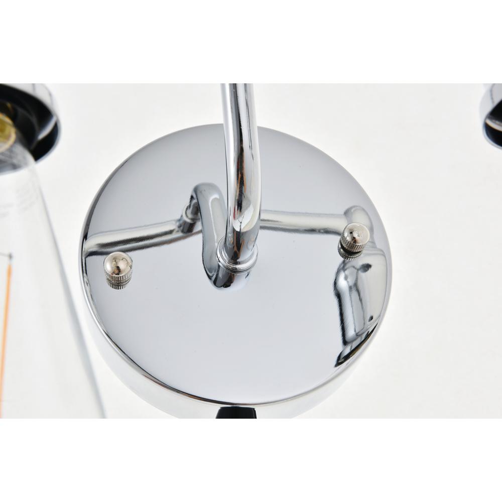Serif 4 light chrome Wall Sconce