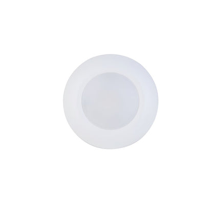 5 Inch 3000K-5000K Selectable 10W 600 Lumens Disk Light In White Pack Of 4