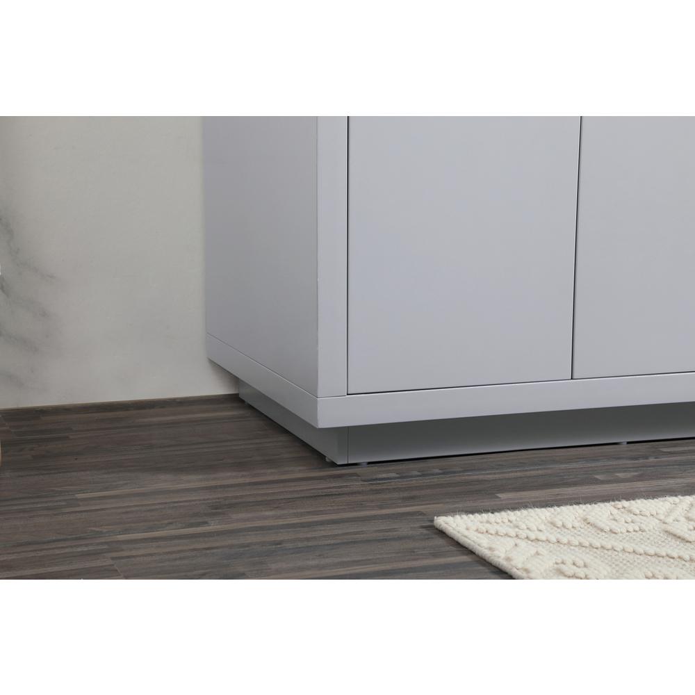 42 inch Single bathroom vanity in grey