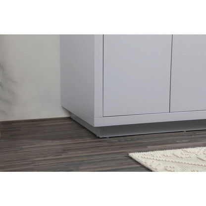 42 inch Single bathroom vanity in grey