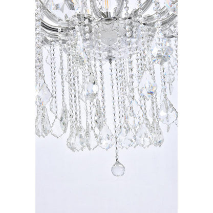Maria Theresa 49 light Chrome Chandelier Clear Royal Cut Crystal