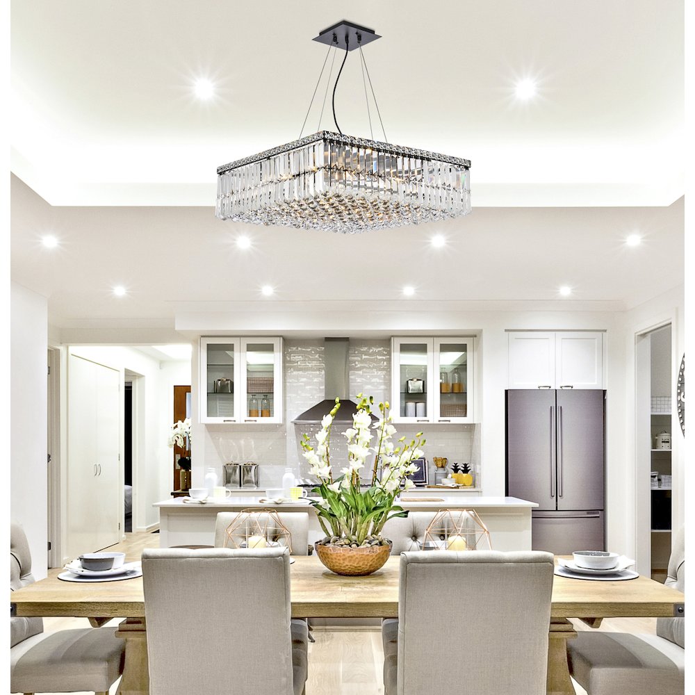 Maxime 24 Inch Black Chandelier