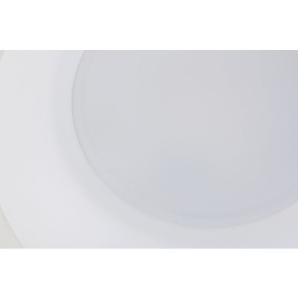 5 Inch 3000K-5000K Selectable 10W 600 Lumens Disk Light In White Pack Of 4